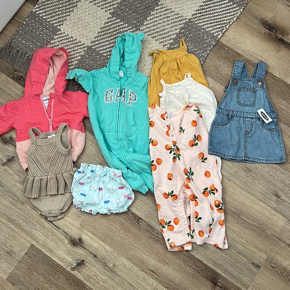 Baby Girl Clothing Bundle, 6-12 Months